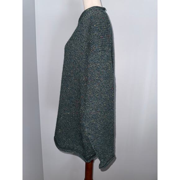 Eileen Young Original 100% Wool Sweater Made In Ireland - size XXL - Picture 4 of 8